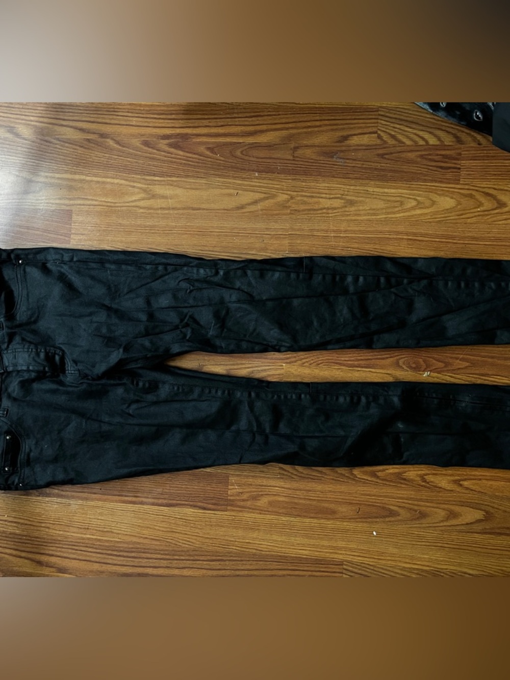 MNML BLACK WAXED DENIM SLIM FIT